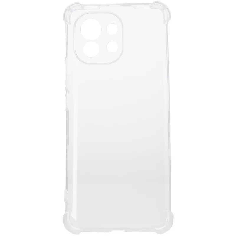 spacer Husa telefon Xiaomi Mi 11 5G - Spacer, Grosime 1.5 mm, Protectie suplimentara antisoc la colturi, Material flexibil TPU, Transparent, SPPC-XI-MI-115G-CLR