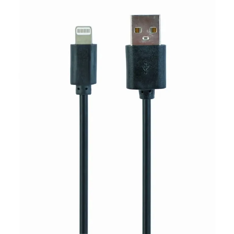 GEMBIRD CABLU alimentare si date GEMBIRD, pt. smartphone, USB 2.0 (T) la Lightning (T), 3m, black