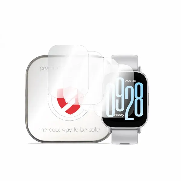 Smart Protection Folie Protectie Smart Protection Premium Classic pentru Xiaomi Redmi Watch 5 Active, Set 4 bucati, Plastic