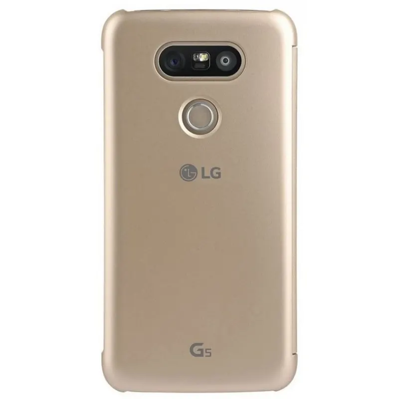 LG LG G5 (H850) - Husa tip Quick Window View - Auriu
