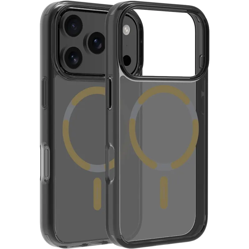 Dviced Husa Protectie Spate Dviced DV511052, MagSafe pentru Apple iPhone 17 Pro Smoke Case, Auriu