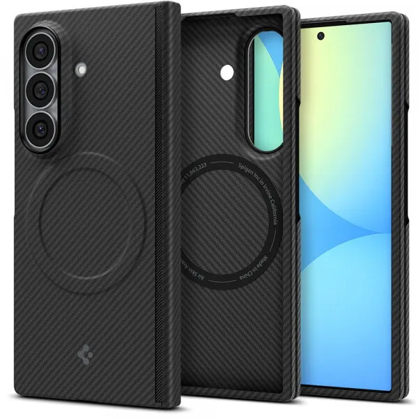 Spigen Husa MagSafe pentru Samsung Galaxy Z Fold8 Ultra F976, Spigen, Air Skin, Neagra ACS11510