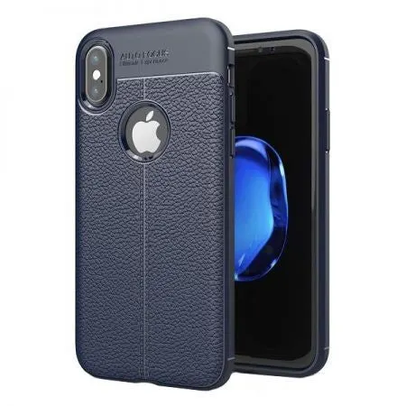 Apple, Husa Apple iPhone X Zore TPU moale Albastru