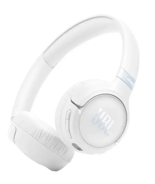 Casti Stereo Wireless JBL Tune 680NC, Bluetooth, Microfon (Alb)