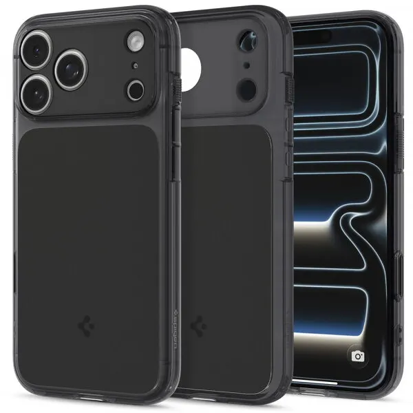 Spigen Husa MagSafe pentru Apple iPhone 18 Pro / 17 Pro, Spigen, Ultra Hybrid T, Neagra Mata ACS12171