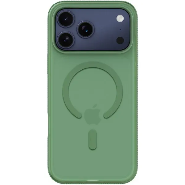 Belkin Husa MagSafe pentru Apple iPhone 17 Pro Max, Belkin, SheerForce Grip, Verde MSA036hqSE