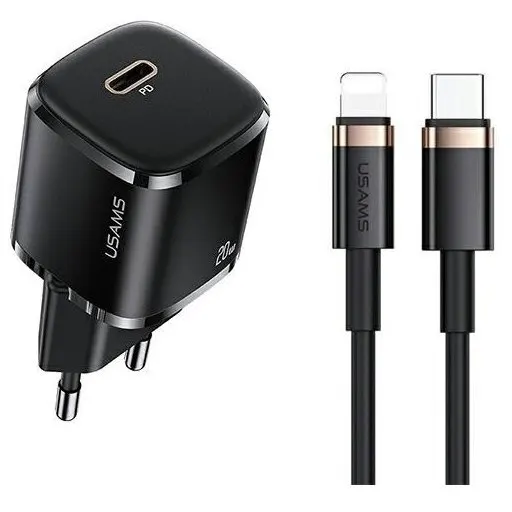 Usams Incarcator pentru telefon Usams 1x USB-C T36+Lightning PD