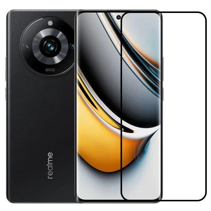 Flippy, Folie Sticla Securizata, Flippy, Compatibila cu Realme 11 Pro+, Full Glue