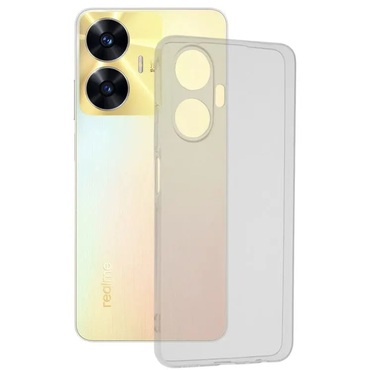 Husa de Protectie, Realme C55, Flippy, Protectie Camera, Antisoc, TPU, Transparent
