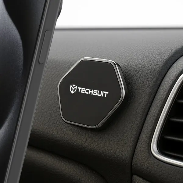 techsuit Suport Auto Magnetic Techsuit HOLD210-C, Universal, Negru