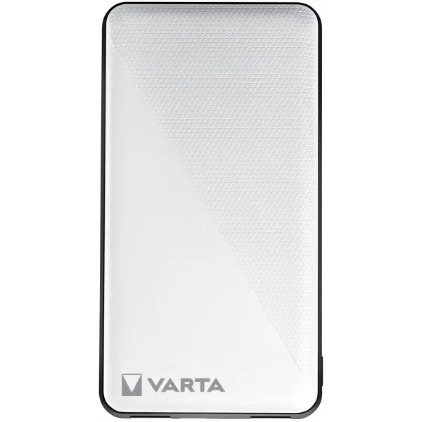 VARTA Baterie Externa Varta Energy, 10000mAh, 15W, 2 x USB-A - 1 x USB-C, Alba