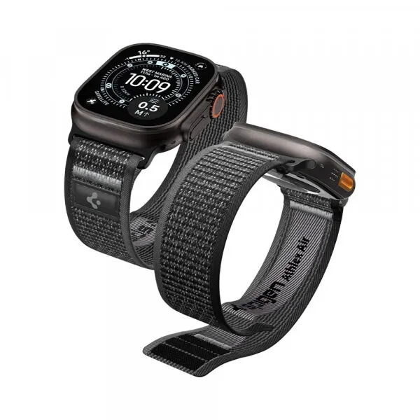 Spigen Curea Spigen Athlex Air 2 pentru Apple Watch 49mm / 46mm / 45mm / 44mm Series, Gri AMP11113