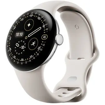 Google Ceas inteligent Google Pixel Watch 4 45mm LTE, GA10844, Argintiu