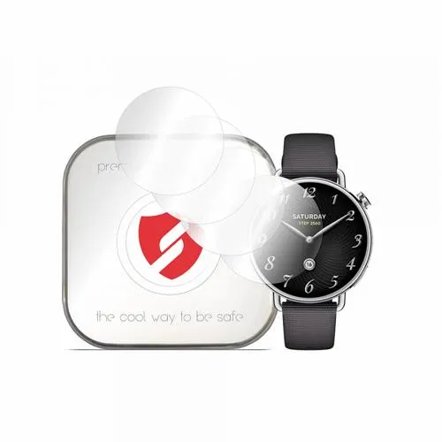 Folie Protectie Smart Protection Premium Classic pentru Xiaomi Watch S4, Set 4 bucati, Plastic