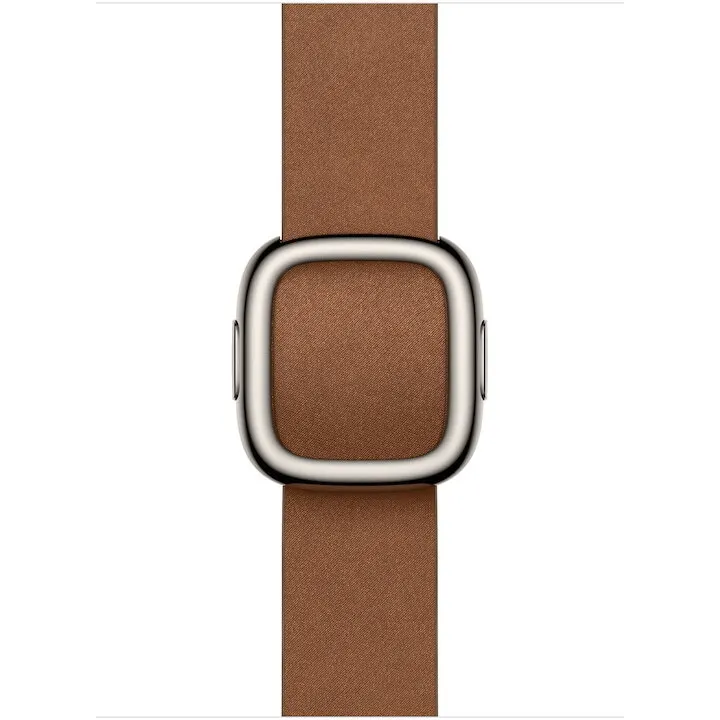 Apple Curea Apple MGG34ZM/A, pentru Apple Watch 42 mm, Modern Buckle, marime S, Caramel