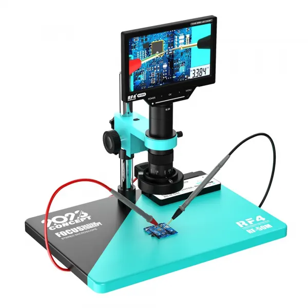 RF4 Microscop digital cu Monitor RF4 RF-50M, Verde