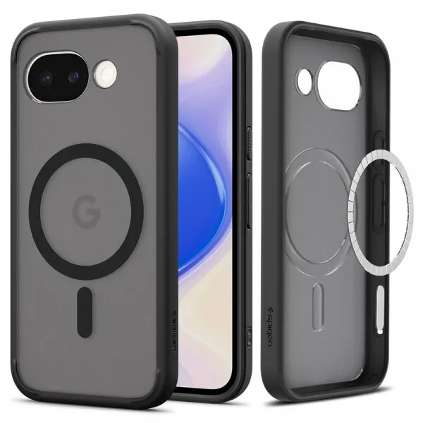 Spigen Husa MagSafe pentru Google Pixel 10a, Spigen, Ultra Hybrid, Neagra Satinata ACS11278