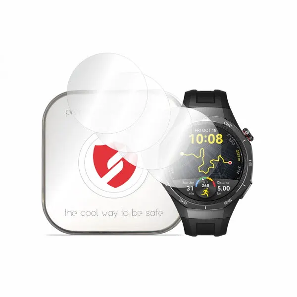 Smart Protection Folie Protectie Smart Protection Premium Classic pentru Huawei Watch GT 5 Pro 46mm, Set 4 bucati, Plastic