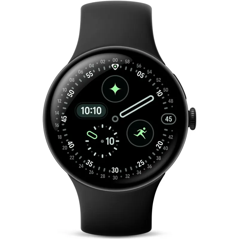 Google Ceas inteligent Google Pixel Watch 4, 45mm LTE, GA09307, Negru