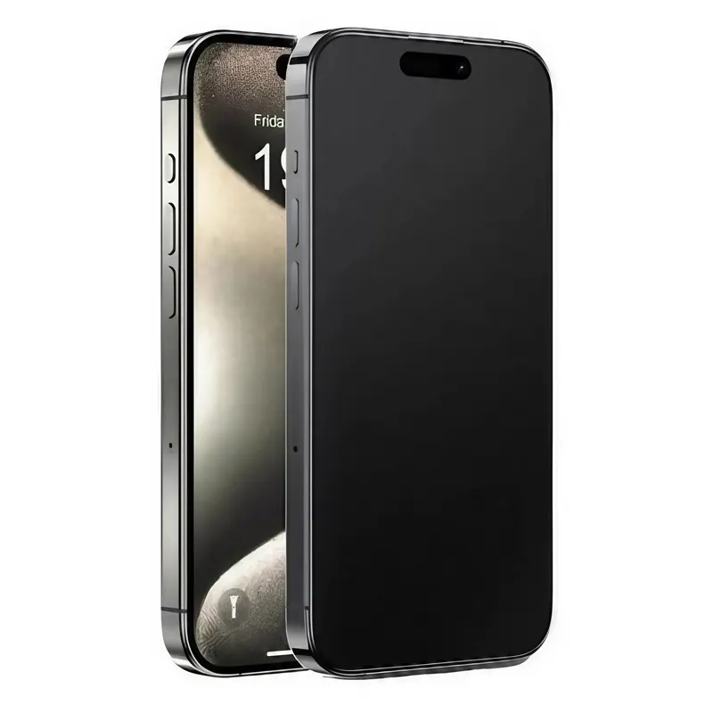Flippy, Folie de Protectie, Flippy, pentru iPhone 15 Pro Max, Full Cover, Matte Ceramics 9D