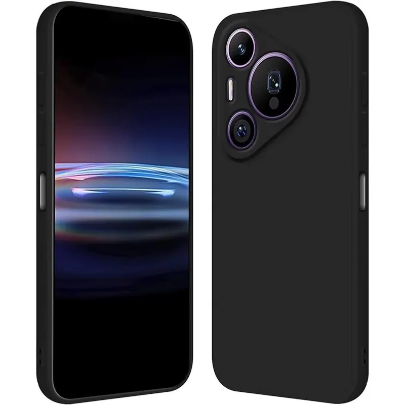 Husa de Protectie, Flippy, pentru Huawei Pura 70, Liquid Silicone, cu Microfibra pe Interior, Protectie Antisoc