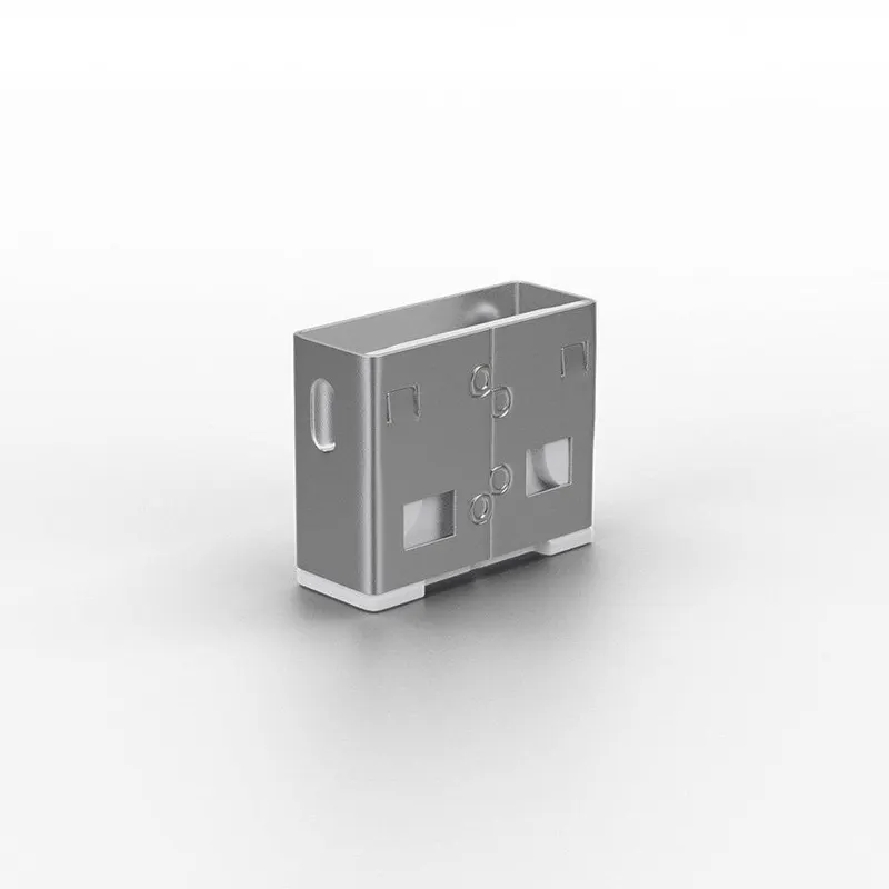 Lindy Adaptor USB Locks Lindy LY-40464, 10 bucati, USB, alb