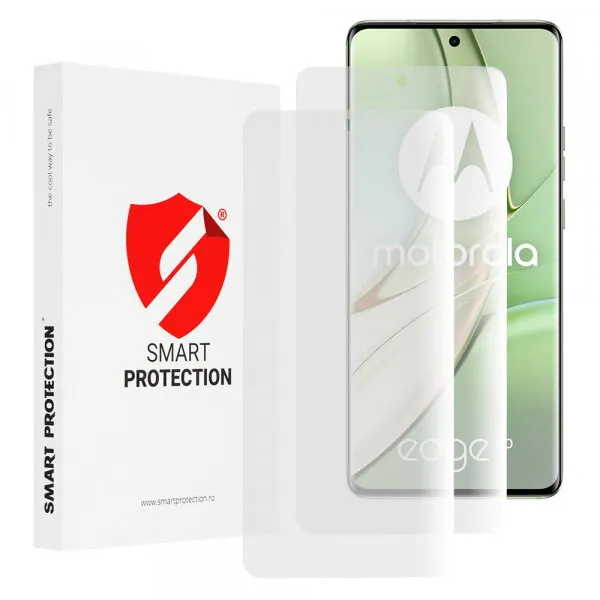 Smart Protection Folie de protectie Ecran Smart Protection Premium Classic pentru Motorola Edge (2023) / Edge 40 Neo / Edge 40, Plastic, Set 2 bucati