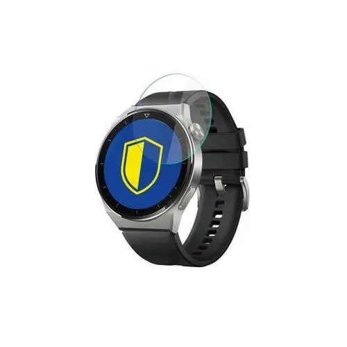 Set 3 x Folie ecran 3MK Flexible, pentru Huawei Watch GT 3 Pro 43 mm, Structura hibrida, 7H, 0.3 mm, Transparent