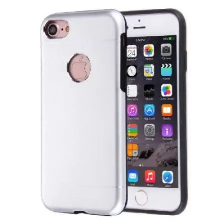 Apple, Husa de protectie pentru Apple iPhone 6 Plus / 6S Plus Motomo V2 Argintiu