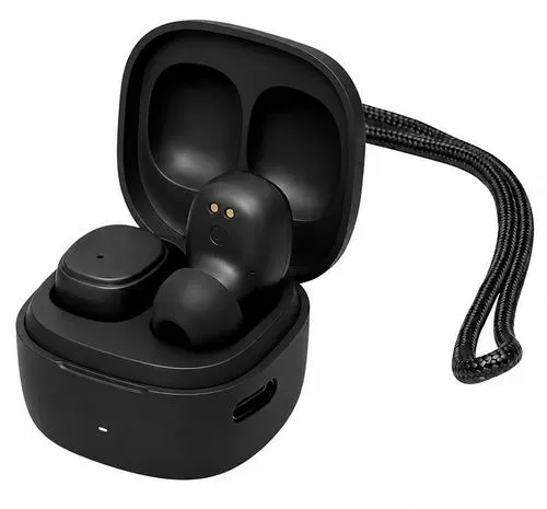 Casti True Wireless Platinet PM1001B, Bluetooth, Microfon (Negru)