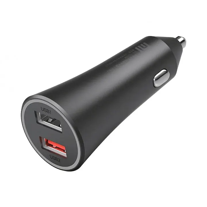 Xiaomi Incarcator Auto Xiaomi, GDS4147GL, Quick Charge, 37W, 2 X USB, Negru