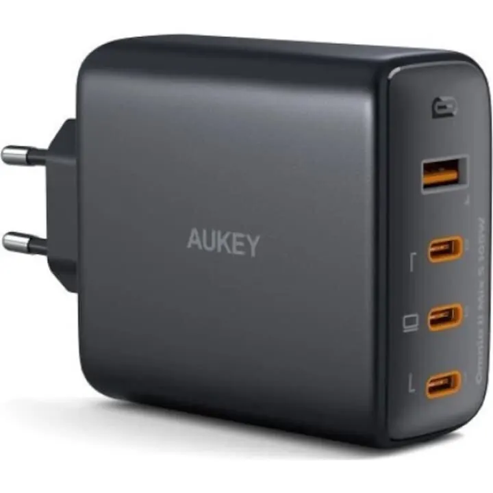 AUKEY Incarcator, Aukey PA-B7S BK, 100W USB-C, negru