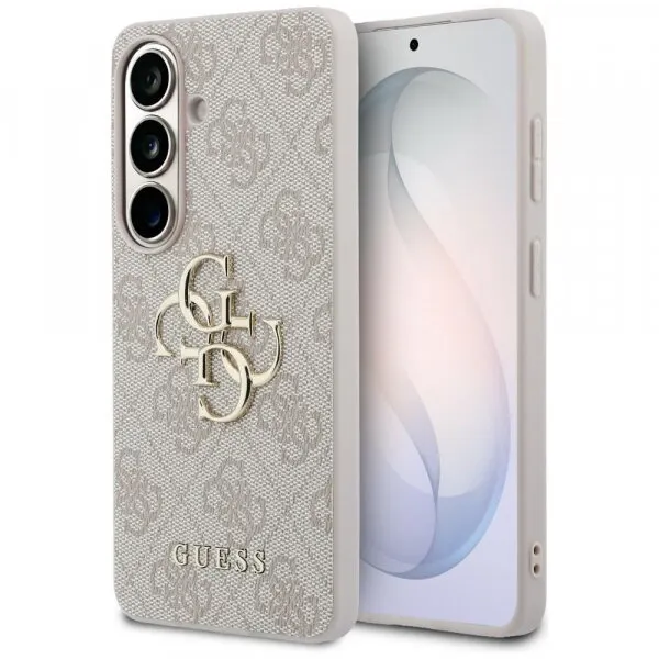 Guess Husa pentru Samsung Galaxy S26 S942, Guess, 4G Big Logo, Roz