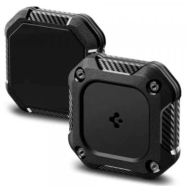 Spigen Husa Waterproof Spigen Tough Armor pentru Apple AirTag, Neagra ACS09781