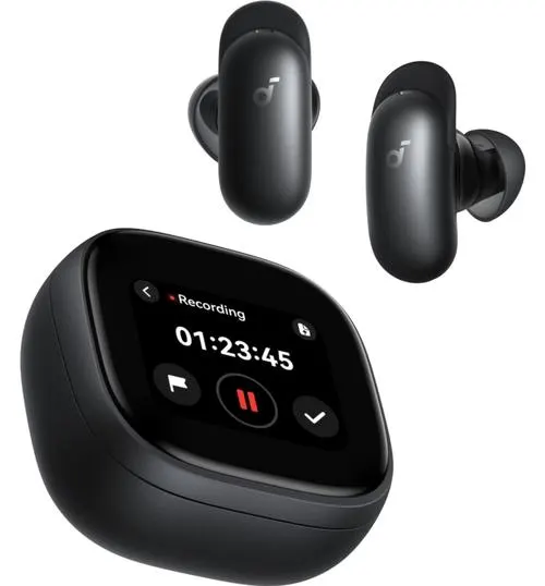 Casti True Wireless Anker SoundCore Liberty 5 Pro Max, Bluetooth, ANC, MultiPoint, Negru