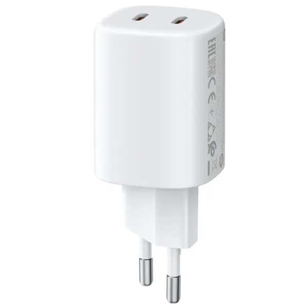 Xiaomi Incarcator Retea Xiaomi Nano Turbo, 45W, 3A, 2 x USB-C, Alb BHR087OEU