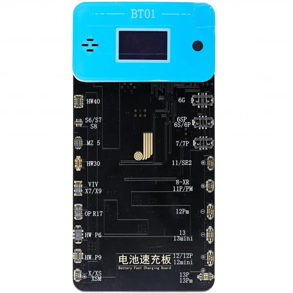 JCID Alimentator Placa JCID BT01 pentru Apple iPhone / Android Series, Negru-Albastru