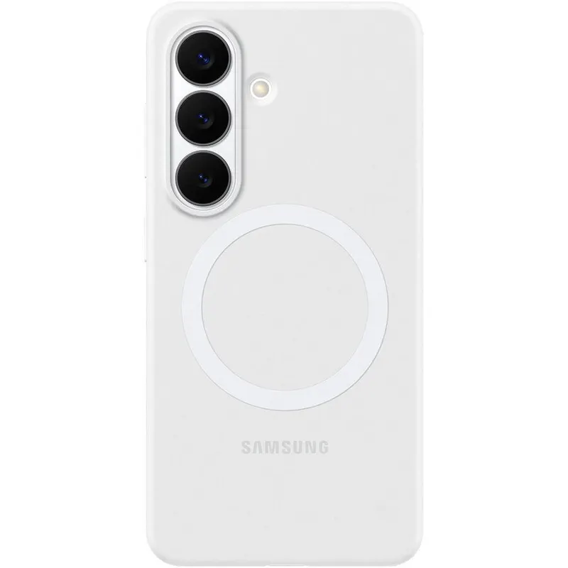 Samsung Husa Protectie Spate pentru telefon mobil Samsung Galaxy S26 EF-ES942CWEGWW, Silicone Magnet Case, Alb