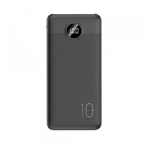 VEGER Baterie Externa Veger L10S, 10000mAh, 20W, QC + PD, 1 x USB-C - 2 x USB-A, Neagra