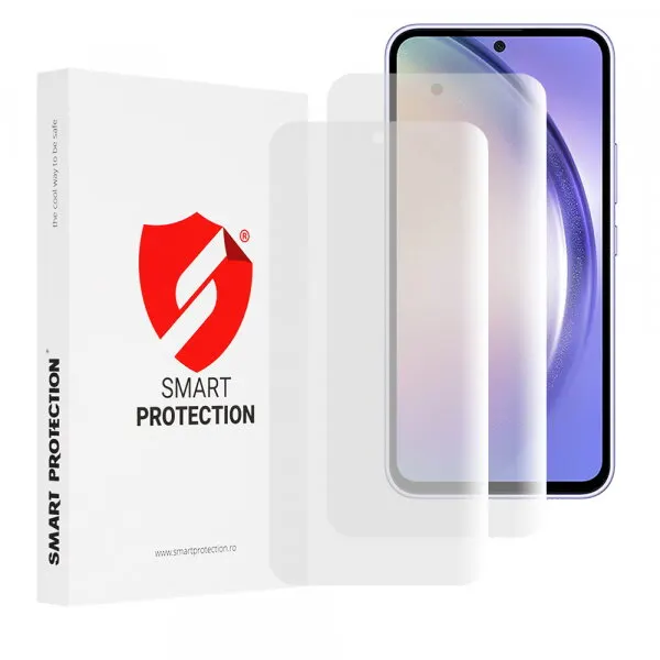 Smart Protection Folie de protectie Ecran Smart Protection Premium Classic pentru Samsung Galaxy A54 A546, Plastic, Set 2 bucati