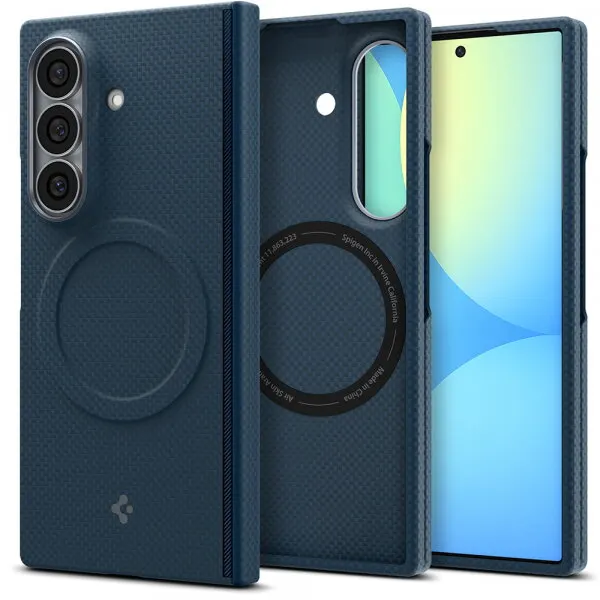 Spigen Husa MagSafe pentru Samsung Galaxy Z Fold8 Ultra F976, Spigen, Air Skin, Bleumarin ACS11852