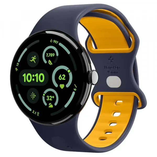 Spigen Curea Spigen Nano Pop pentru Google Pixel Watch 45mm Series, Bleumarin AMP09490