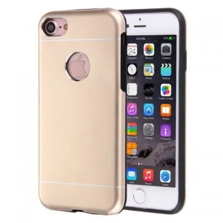 Apple, Husa Apple iPhone 6 Plus / 6S Plus Motomo V2 Auriu