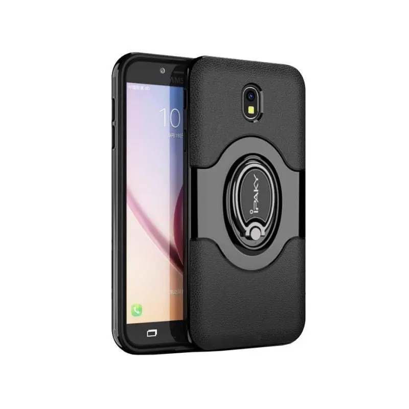 Samsung, Husa de protectie pentru Samsung Galaxy J5 2017 Ipaky Ring Negru