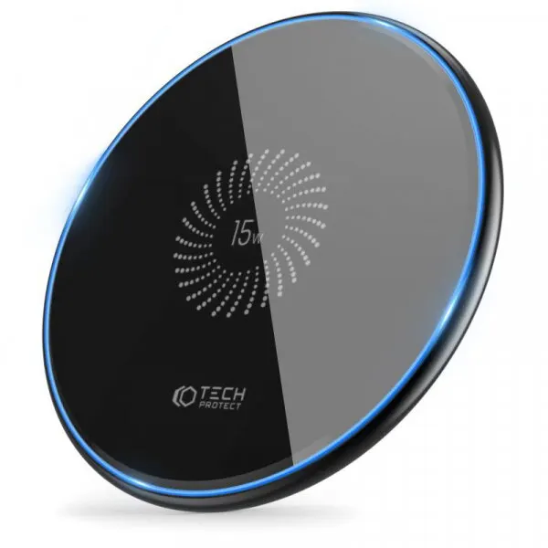 Tech-Protect Incarcator Retea Wireless Tech-Protect C1, 15W, 1.67A, Negru THP1413