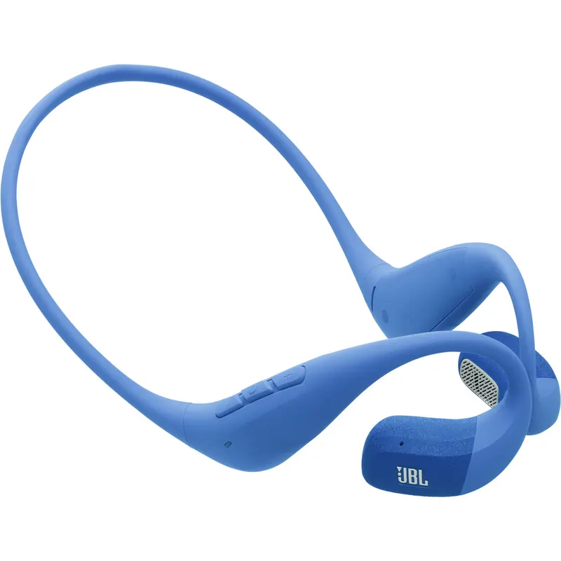 JBL Casti JBL Endurance Pace, True wireless, Bluetooth, Open-ear, Microfon, Albastru
