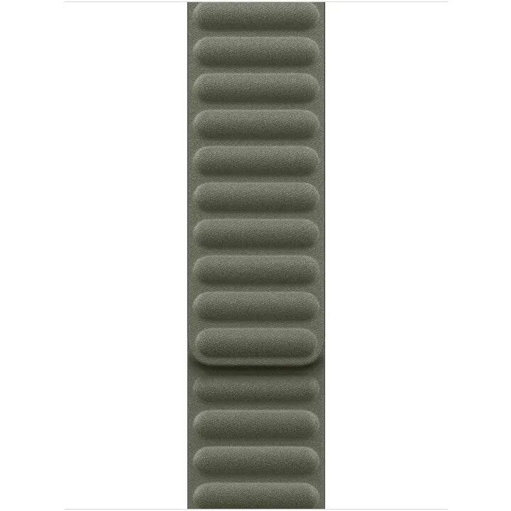 Apple Curea Apple MGDD4ZM/A, pentru Apple Watch 42 mm, Magnetic Link, marime S/M, Gri/Verde stins