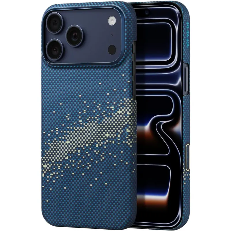 Pitaka Husa Pitaka StarPeak pentru iPhone 17 Pro Max, MagEz 7, Ultra-Slim, Milky Way Galaxy
