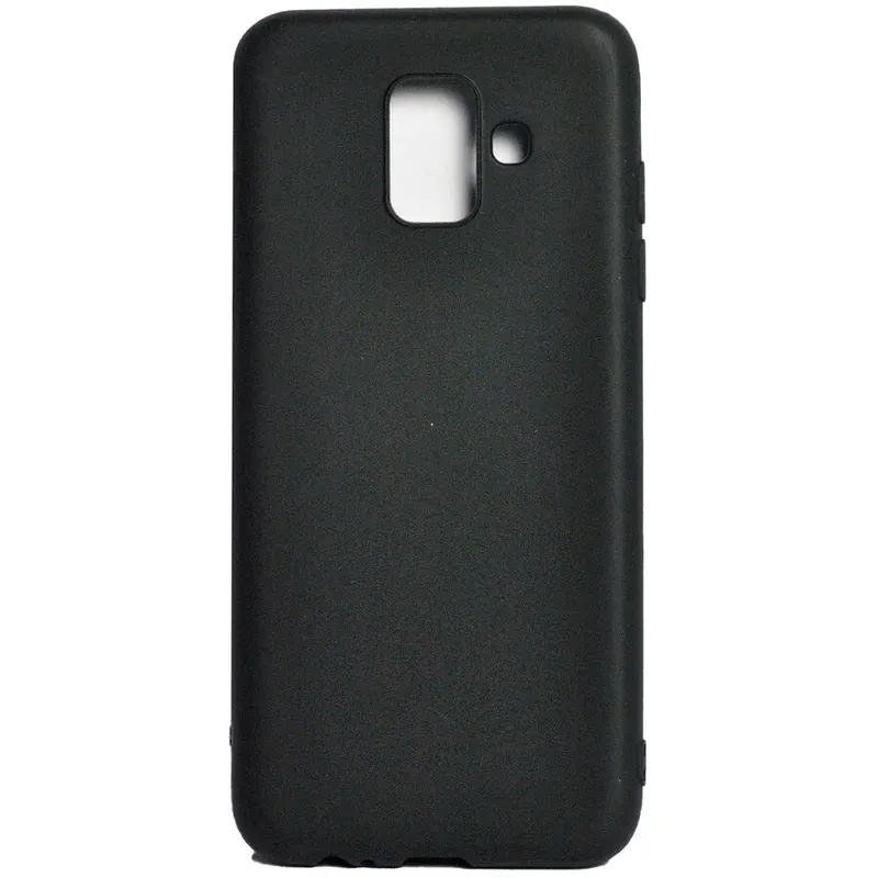 spacer Husa telefon ColorFull Matt Ultra Spacer pentru Samsung A6 DUOS 2018, Negru