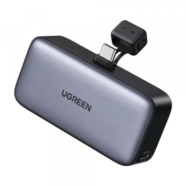 Ugreen Baterie Externa Ugreen PB503, 5000mAh, 22.5W, PD, 1 x USB-C, Negru-Gri